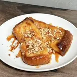 【大人な味わい】キャラメル＆ナッツフレンチトースト Caramel ＆ Nuts French Toast（10°CAFE 高田馬場店）