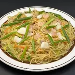 シ-フ-ド焼きそば seafood chowmin（インド料理＆バー カナピナ）
