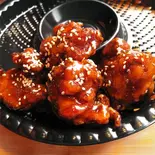 甘酢鶏(2個) Sweet Vinegar Chicken (2 Pieces)（からあげいっぽん）