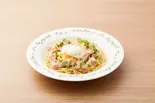 黒七味のスパイシーカルボナーラ 温玉のせ（パスタmama）