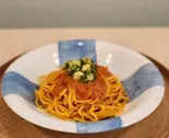 トマトパスタ（私のかき氷。）