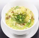 野菜と玉子のスープ（南砂餃子坊）