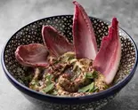 スモークババガヌッシュとピタパン / Smoked Babaganouj and pita bread - Vegan(Salam/サラーム)