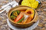柔らかハンバーグカレー(タイガーカレー)