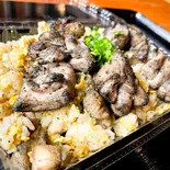 若鶏ももの炭火焼きめし(地鶏食堂じん.日赤通り)