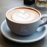カフェラテ(HOT/ICE)（＆cafe BLANCHEUR）