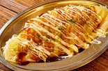 野菜も摂取”大阪名物” キャベツ焼き(まめたい商店 ひばりが丘店)