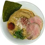 【新メニュー】ド濃厚煮干しラーメン・赤（オレの推し麺）