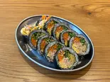 【激ウマ】ツナマヨキンパ Tunamayo Gimbap（シンチャムトッポッキ 下北沢）
