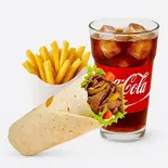 ビーフケバブラップセット Beef Kebab Wrap Set(ぐるぐるケバブ ハラールレストラン)
