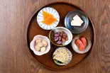 焼酎がすすむ肴盛り（もつ鍋X九州おつまみ くすお銀座店）