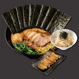 特上ラーメン＆ネギ丼＆餃子6個セット（横浜家系ラーメン まこ家 大森店）