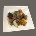 牛肉の黒コショー風味 Beef with Black Pepper Flavor(中国料理 みんらく)