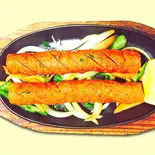 シークカバブ 2P Seekh Kebab - 2 Pieces（アジアンレストラン サハラ国立店）