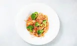 知床鶏とブロッコリーのラグーソース（Cosi Cosi）