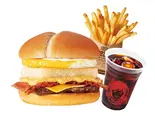 Jr.NY月見もっち®バーガーセット（ウェンディーズ・ファーストキッチン 稲城アメリアショッピングセンター）