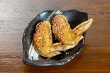 手羽先の唐揚げ(秘伝のニンニク甘ダレ)（炭火焼 直島）