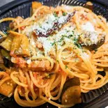 ベーコンと茄子のスパゲッティ（ガレリア）