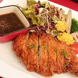 ポークロースカツ&からあげ弁当(レストランカフェPeriCafe)