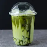 抹茶わらび餅ラテ（本わらび風の矢）