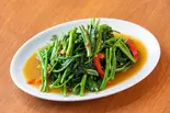 空芯菜炒め PAK BUUN FAIDEEN(ソウルフードバンコク 武蔵小山店)