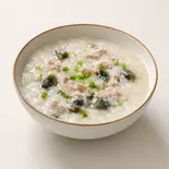 ピータン豚肉粥（台湾木片弁当）