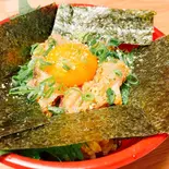 なめろう丼（鮨とSAKE  茶屋町Marry）