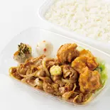 しょうが焼き＆から揚弁当（ほっともっと 箱崎1丁目店）