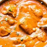バターチキンカレー butter chicken curry（インドレストランRAJA＆CAFE）