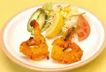 タンドーリエビ4P Tandoori Prawn 4P（インドカレー カビール）