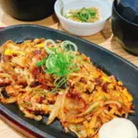 キムチバラとじ定食（【定食弁当】松竹亭 清水店）