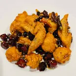 辣子鶏(鶏肉の四川風炒め)（中華料理しん龍閣）