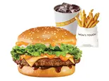 チーズ プルコギバーガーセット（マムズタッチ渋谷店）