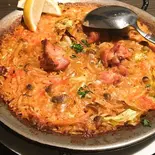 チキンのカレー風味パエリア (米1合分)（ワイン食堂エトレーヌ）