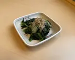 ほうれん草お浸し（富士そば 新宿店）