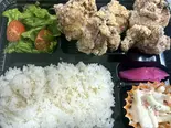 唐揚げ弁当5個(仙壷焼肉れれ‐Re:-)