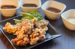 からあげ3個（奇跡の1分もんじゃ 月島ひまわり）