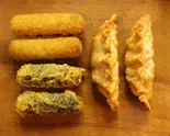人気盛り合わせ 인기 튀김 세트 Popular fried food set（マンギョン食堂 0704）
