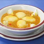 たまごのカレーEgg curry（本格インド・ネパール料理エベレスト）