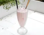 ストロベリーシェイク Strawberry Milkshake(BurgerMania広尾店)