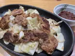 ハラミ鉄板焼肉(塩だれ)【辛みそ】（【関西風＆広島風お好み焼き・鉄板焼き】 桜家）