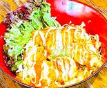 【十三店限定】海老マヨチリソース丼(餃子工房ちびすけ 十三店)