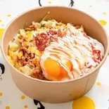 目玉焼きメガタコライス Original Taco-rice with sunny-side up(fried egg) (300g)(しまんちゅパーラーのタコライス 本店)