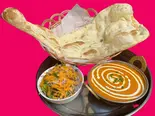 バターチキンセット Butter chicken set（カレーインドタージマハル出来島店）