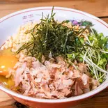 和風月見油そば(油そば専門店のせ屋)