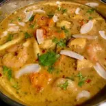 シーフードマサラカレー seafood masala curry(インドネパールレストランアムル)