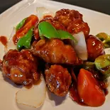 黒酢唐揚げ 黑醋鸡块（中華ビストロ享京味シャンジィンウェ）