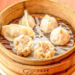 点心セット(蒸し餃子、肉シユーマイ、小籠包2個ずつ)(ニイハオ 大井町店)