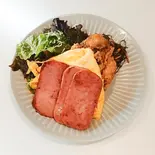 ポークたまご(ライス付き)（ゆいまーる食堂 芹が谷）