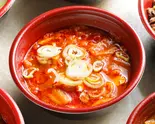 キムチチゲ(ライス付き)(兄夫食堂 赤坂本店)